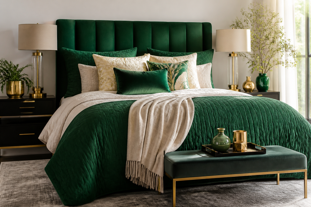 Emerald Green Bed Styling Guide: Colors, Textures, and Decor That Work