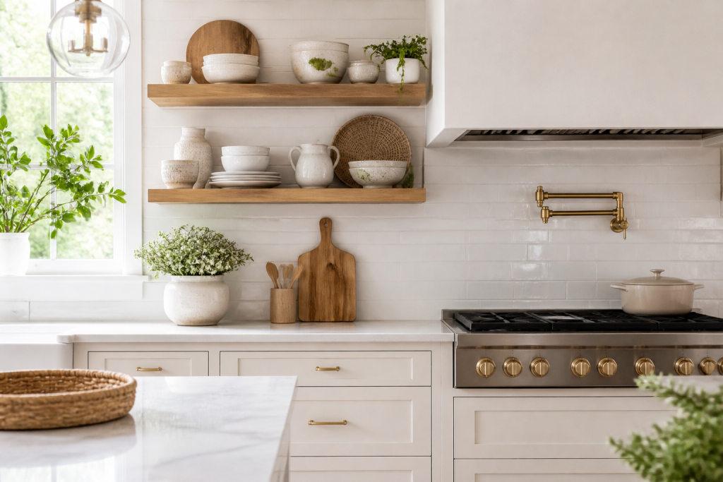 Floating Shelves vs. Cabinets: Why Your Dishes Deserve an Open Display