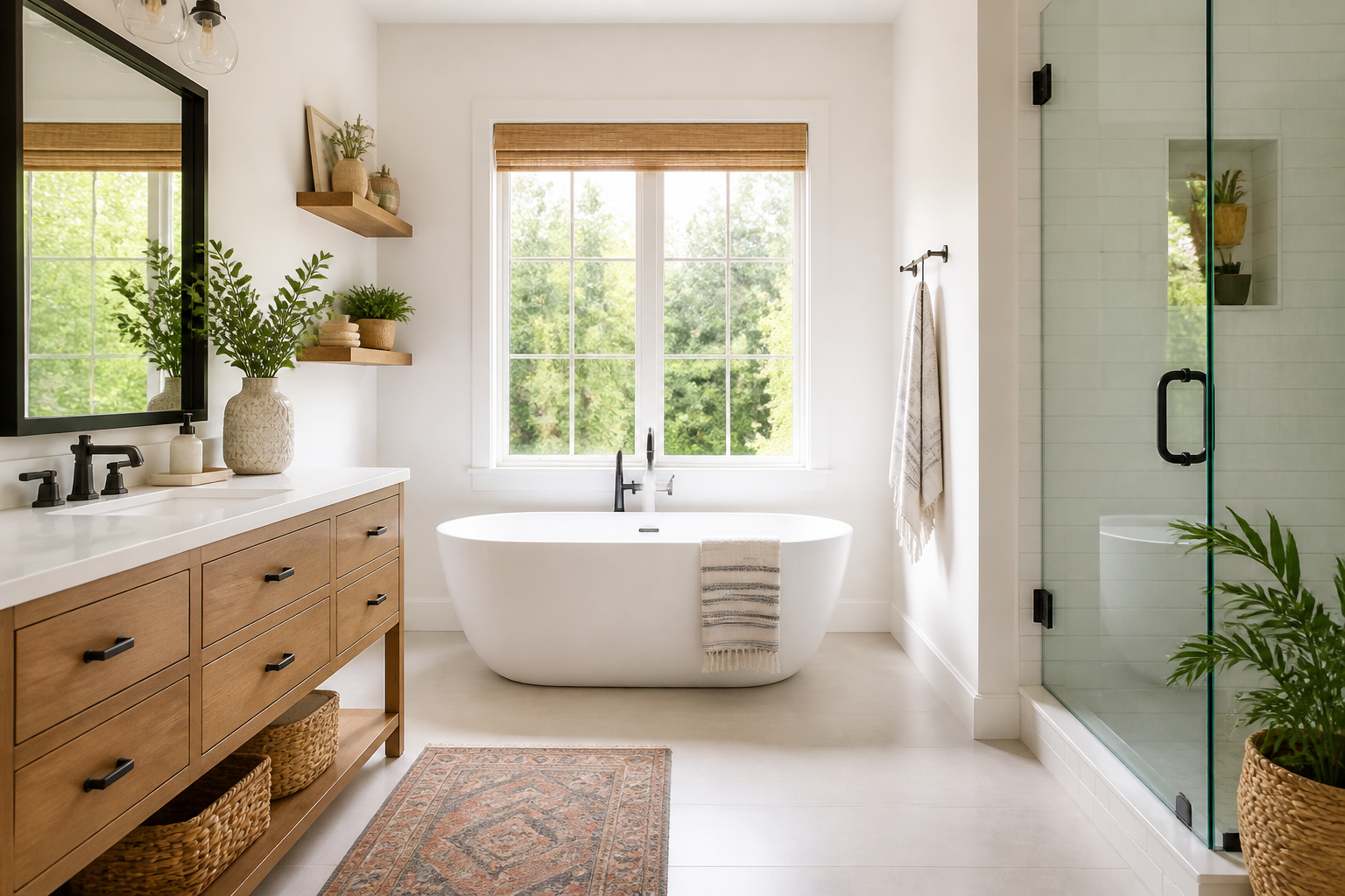 Modern Bathroom Decor Ideas on a Budget
