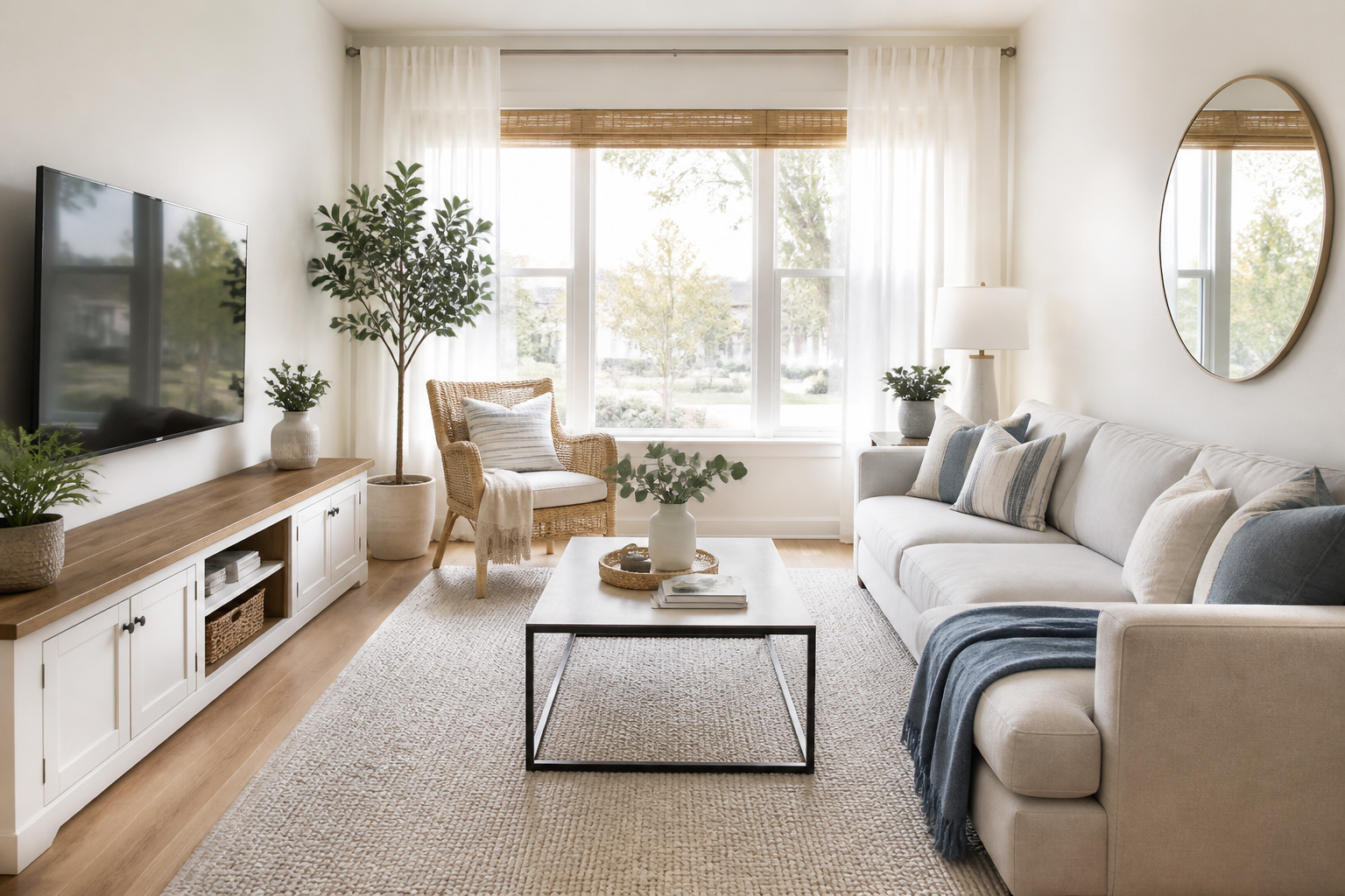 Small Living Room Decor Ideas That Make the Space Feel Bigger